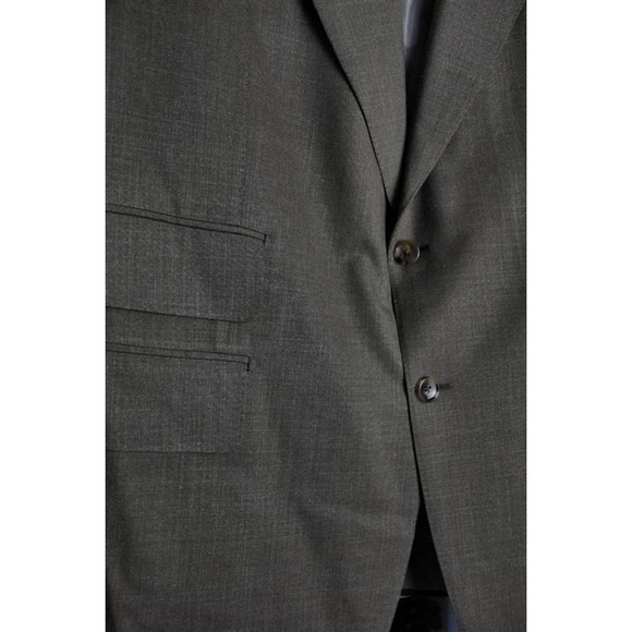 NWT TOM FORD Light Brown Tyler Perry Wool Silk Blazer Long Jacket Coat 52L - Picture 2 of 5